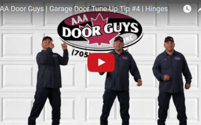 Garage Door Tip #4: Make Sure Hinges Are Installed Correctly