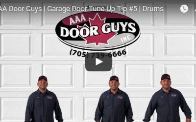 Garage Door Tip #5: Check for Cracks in the Drum and Missing Set Screws