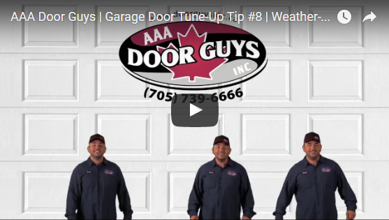 Garage Door Tip #8: Weather-Stripping Must Be Free of Rips and Tears